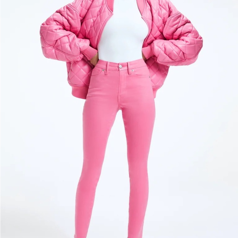 ♻️Pink Slim ankle Jean